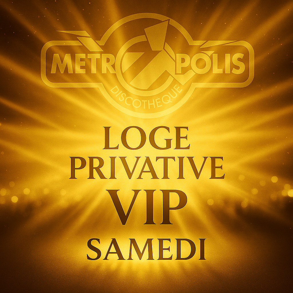Loge Privative vip Samedi