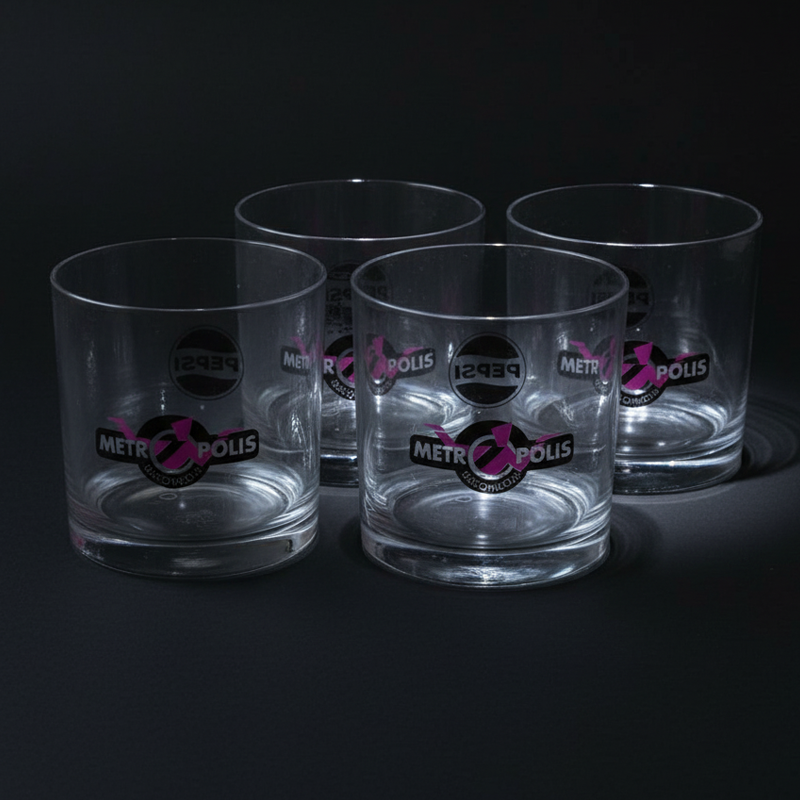 Verres Apéro Metropolis ( Lot de 4 ) 
